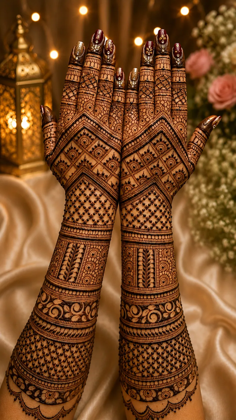 Latest Bridal Mehndi Design #35
