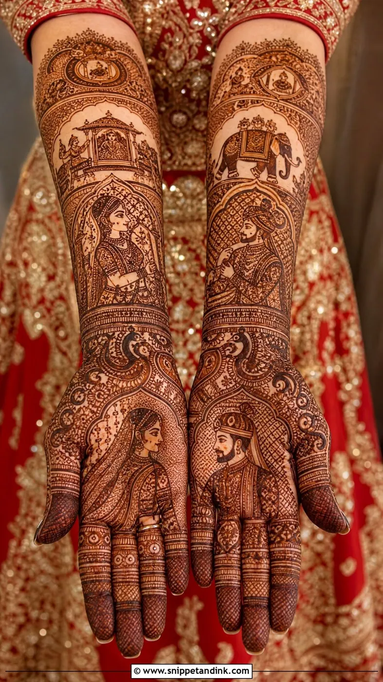 Beautiful Bridal Mehndi Design #4