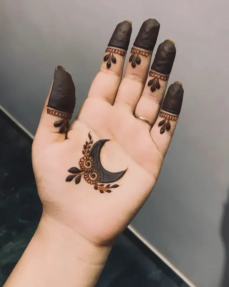 Classic Simple Mehndi Design #122
