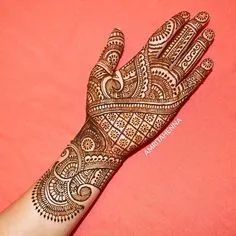 Trendy Simple Mehndi Design #236