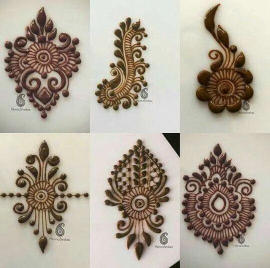 Stylish Simple Mehndi Design #263