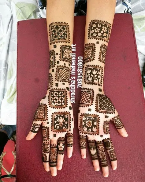 Beautiful Simple Mehndi Design #264
