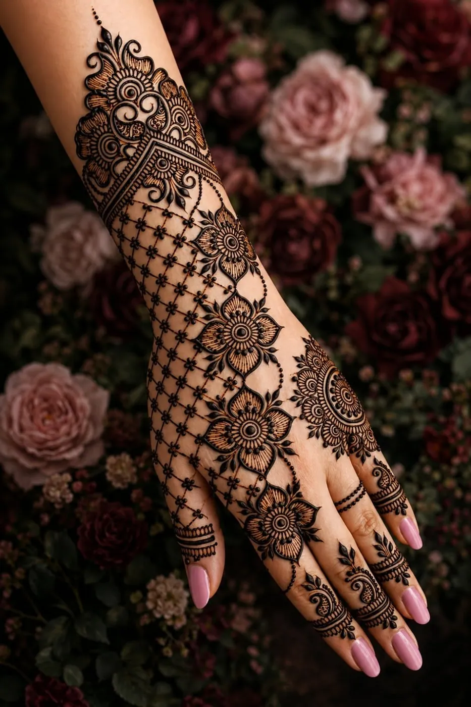 Latest Simple Mehndi Design #75